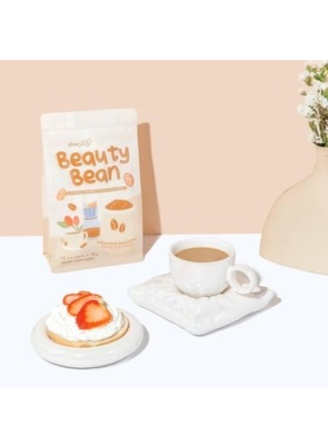 Dear Face Beauty Bean – Premium Sugar-Free Slimming Coffee with Collagen, Glutathione, Garcinia, Probiotics & L-Carnitine – 10 Sachets - Image 3
