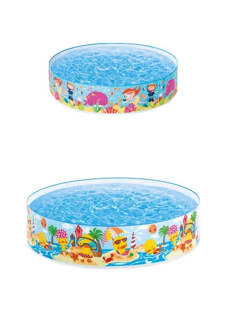 INTEX Intex Snapset Paddling Pool 122 x 25cm 