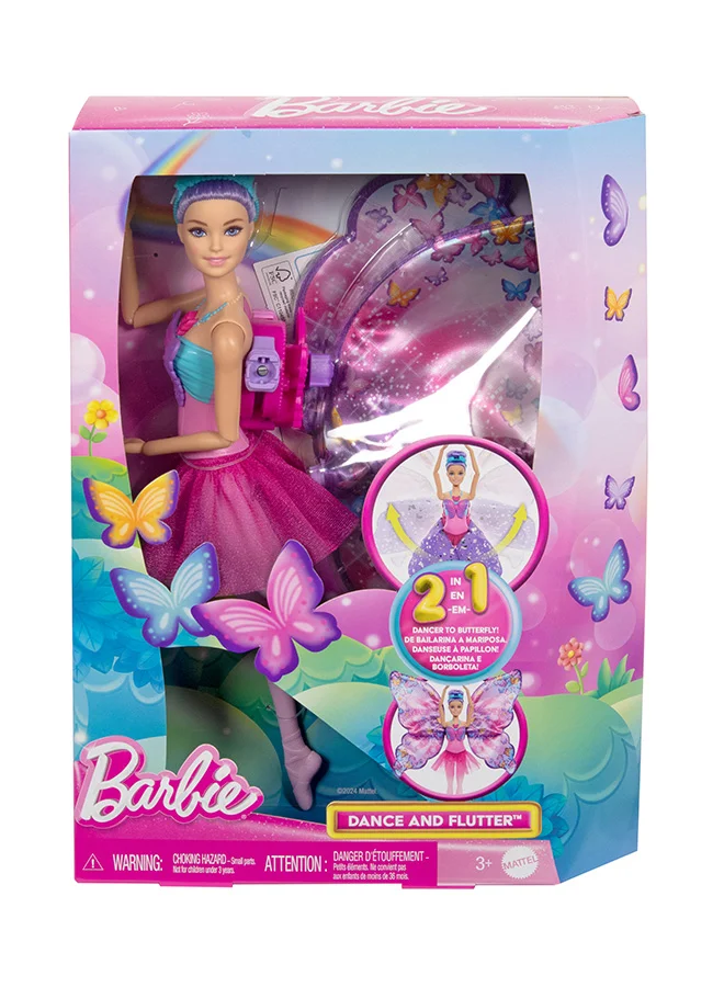 Barbie Dreamtopia Dance & Flutter Butterfly Doll