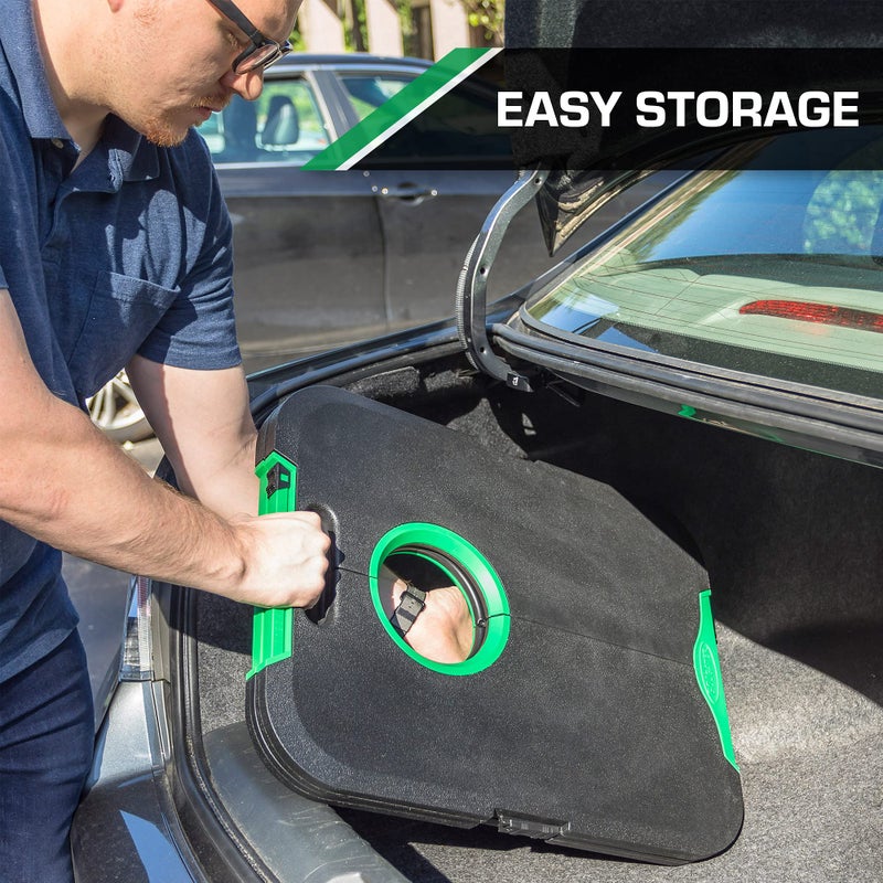 EastPoint Sports Go! Gater Corn Hole Outdoor Game - 24" x 18" Junior Size Portable Waterproof Bean Bag Toss Set - Includes 8 Cornhole Bean Bags - Image 4