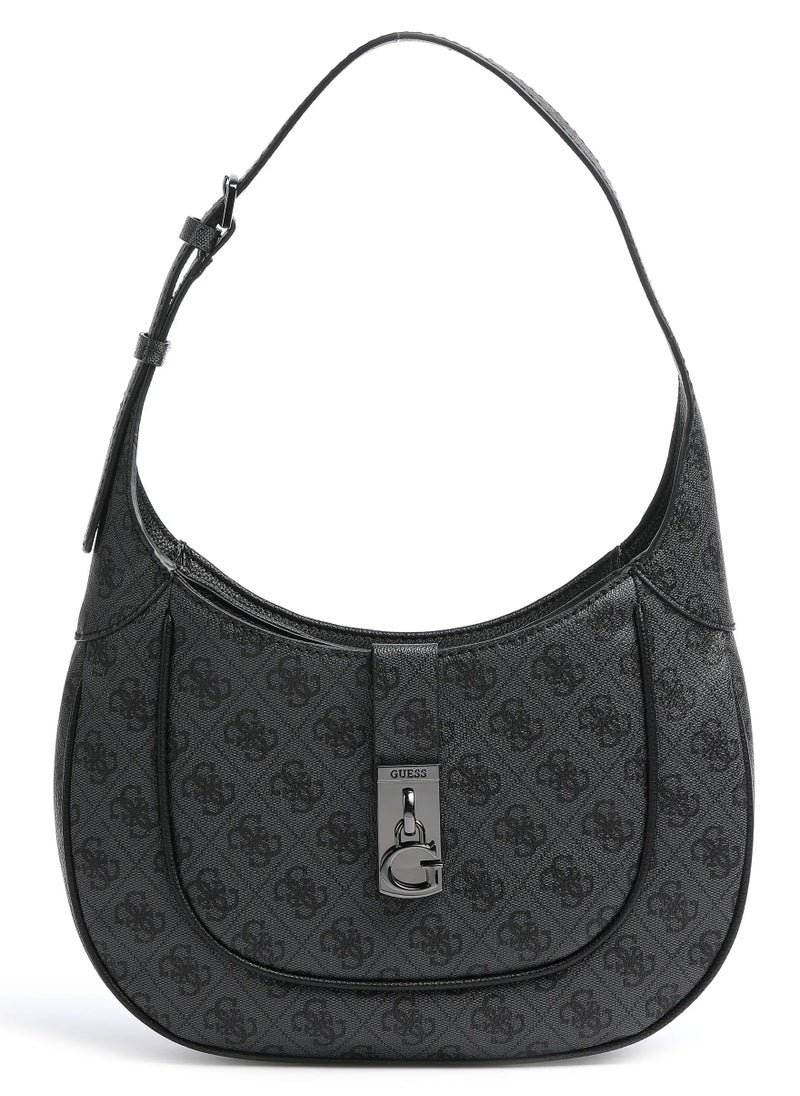 GUESS - GUESS Hobo bag Maimie nero - Image 1