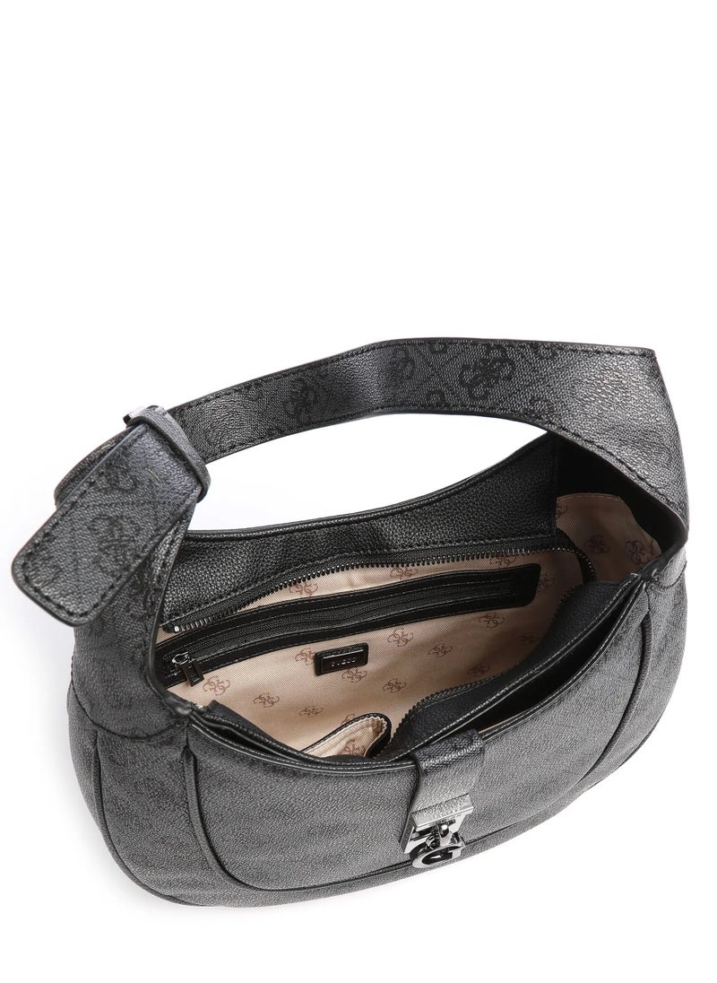 GUESS - GUESS Hobo bag Maimie nero - Image 1