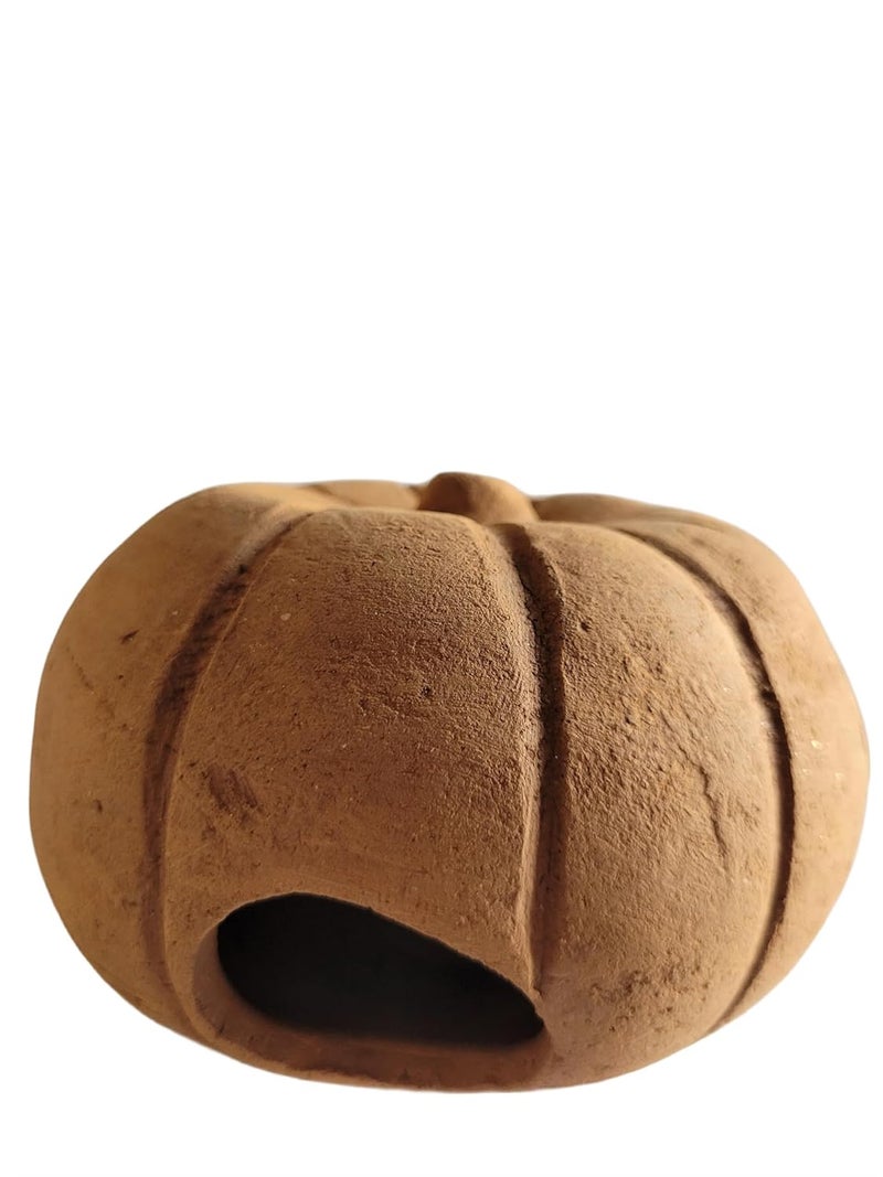 RUKDA Terracotta Aquarium Decoration – Fish Tank Cave Shelter, Ideal Breeding Hideout for Betta Fish, Shrimp, Goldfish, and Small Reptiles – Eco-Friendly & Safe (TerraPassage) - Image 5