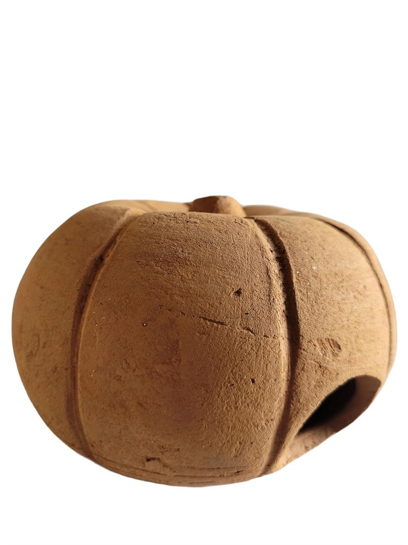 RUKDA Terracotta Aquarium Decoration – Fish Tank Cave Shelter, Ideal Breeding Hideout for Betta Fish, Shrimp, Goldfish, and Small Reptiles – Eco-Friendly & Safe (TerraPassage) - Image 4