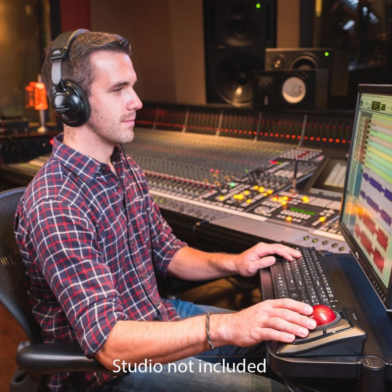 Kensington Expert Wireless Trackball Mouse (K72359WW) Black, 3.5" x 6.1" x 8" - Image 2