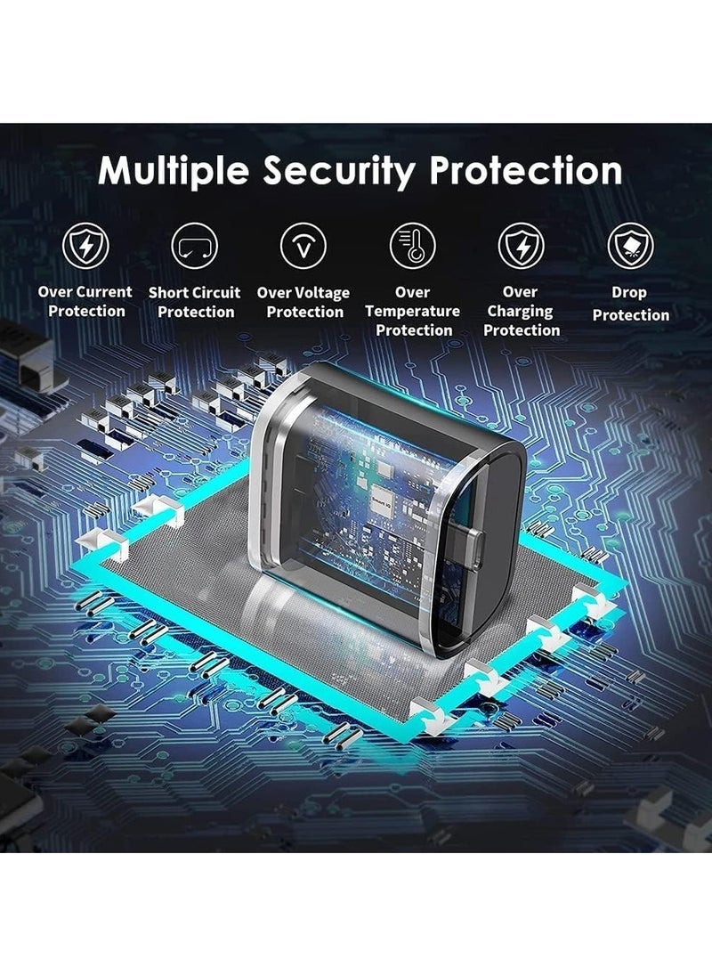 MUNTAQI USB C Fast Charger, 25W Fast Charger Plug for Samsung, USB C Charger Plug Compatible with Samsung Galaxy S23/S23+/S23 Ultra/S22/S22+/S22 Ultra/S21/S20/Note 20/Z Flip4/Z Fold4 (Cable Not Included) - Image 3