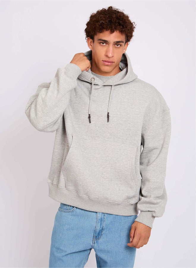 Premoda Unisex Sweat Shirt Loose Fit Grey - Image 1