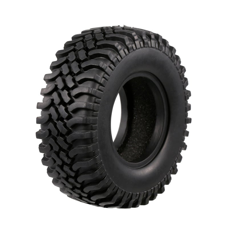 RC Tyre 100MM Super Large Black Soft Rubber - With Foam Insert Aggressive Lugs Narrow All Terrain Crawler Car for 1.9 Inch Rim Off Road Use - Image 3
