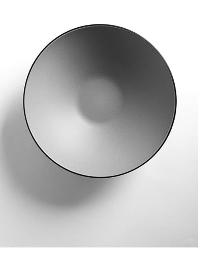 Master Gold 6 Piece Premium Melamine "Bowl" Perfect for Serving Soup, Soup, Noodles & Rice | Durable, Shatterproof, Dishwasher & Microwave Safe | Serving Bowl (Grey | Black, 21.25 cm)  - Image 2