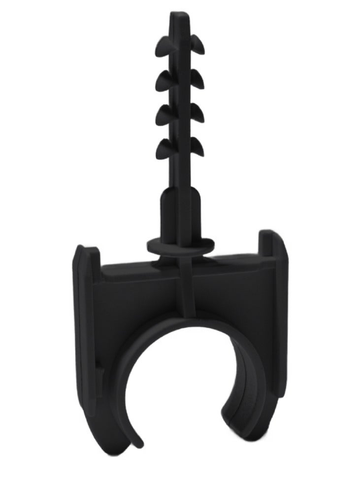 Conduit Fastener AKS Distance Gripper Clamp Color Black Pack Of 100 - Image 1