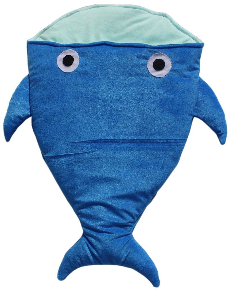 Amardeep Baby Fish Sleeping Bag Cum Baby Carry Bag (Blue) - Image 1
