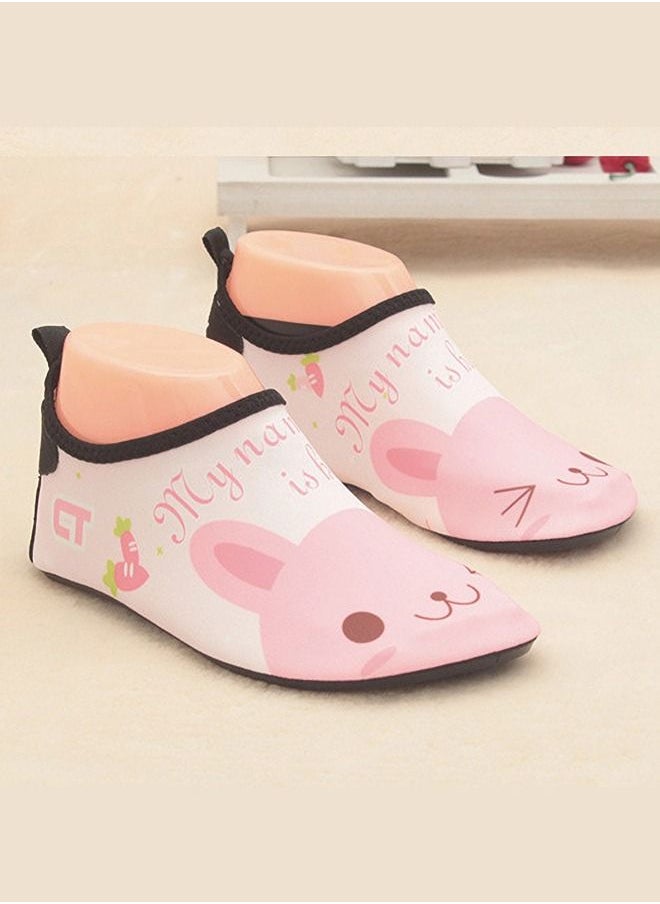 ShebSheb - Toddler Baby Boys Girls Water Shoes for Kids, Non-Slip Swimming Shoes Barefoot Skin Aqua Socks for Beach Swim Pool - Image 1