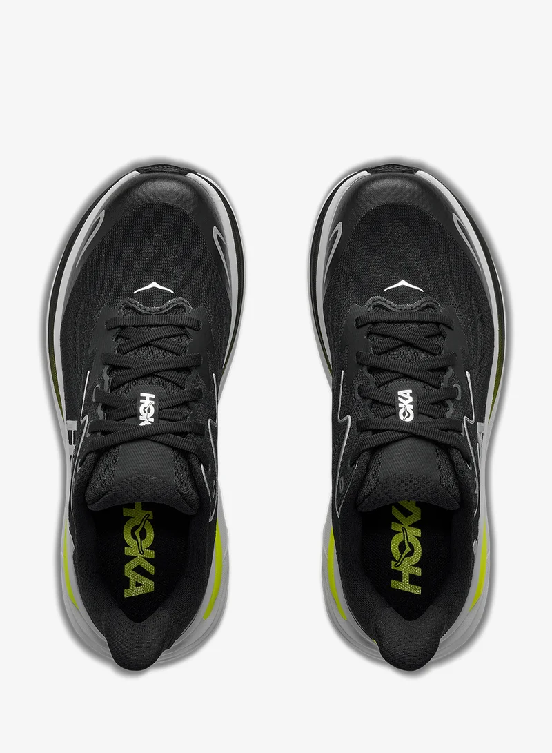 Hoka BLACK / COSMIC GREY Youth Clifton 10  | Best Price UAE