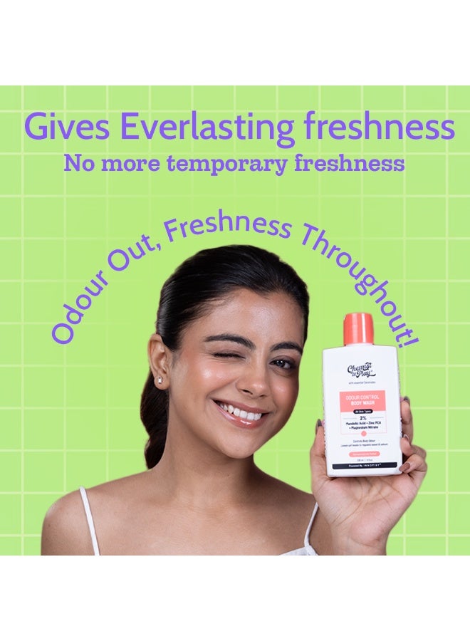 Chemist at Play Odour Control Body Wash| Controls Body Odour| Long Lasting Freshness | Regulates sweat & sebum| 236ml - Image 3