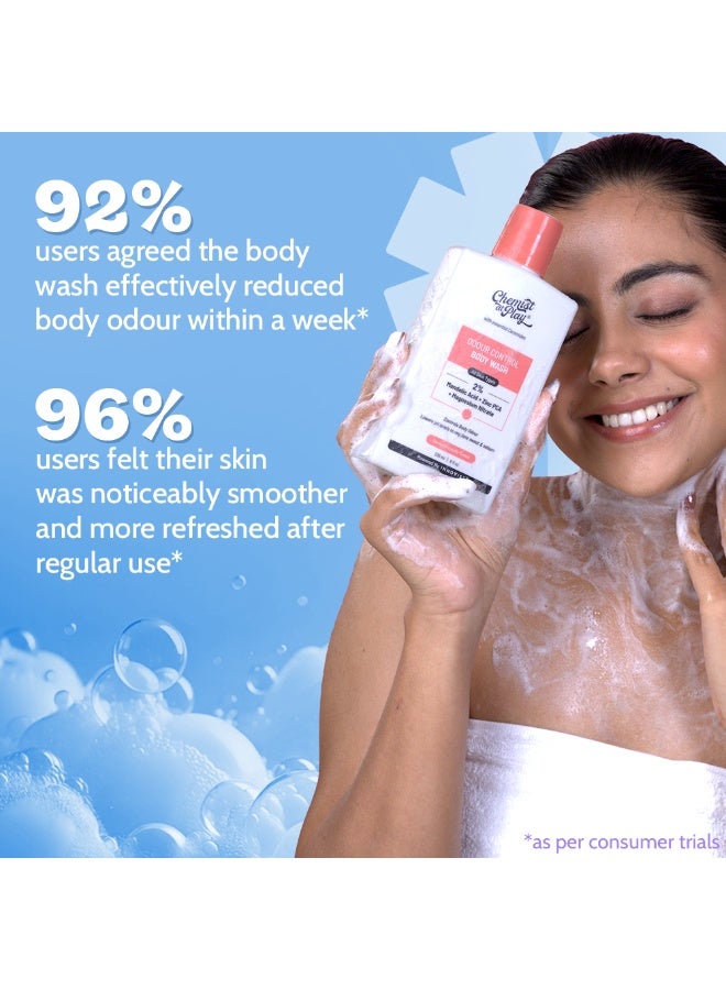 Chemist at Play Odour Control Body Wash| Controls Body Odour| Long Lasting Freshness | Regulates sweat & sebum| 236ml - Image 4