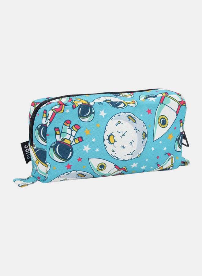 CUBS Junior Student Backpack Blue universe Pencil case - Image 2