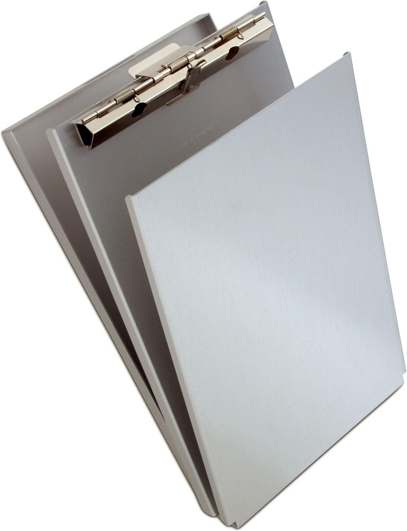 Saunders Storage Clipboard,Memo Size,Metal,Silver - Image 3
