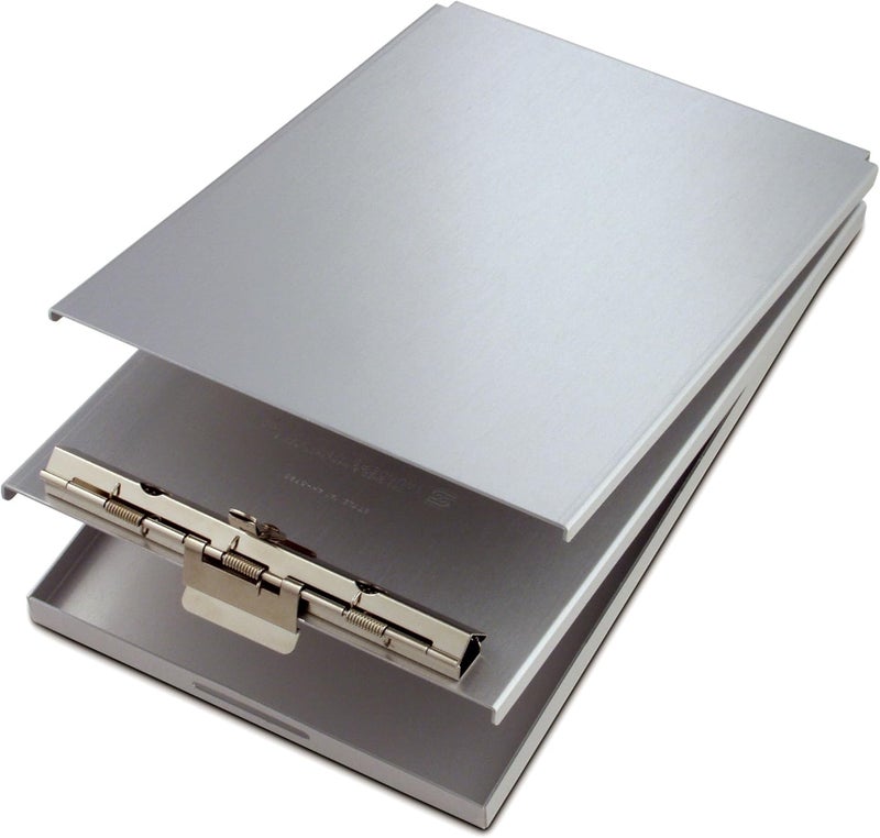 Saunders Storage Clipboard,Memo Size,Metal,Silver - Image 4