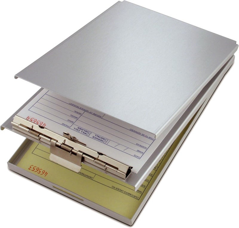 Saunders Storage Clipboard,Memo Size,Metal,Silver - Image 5