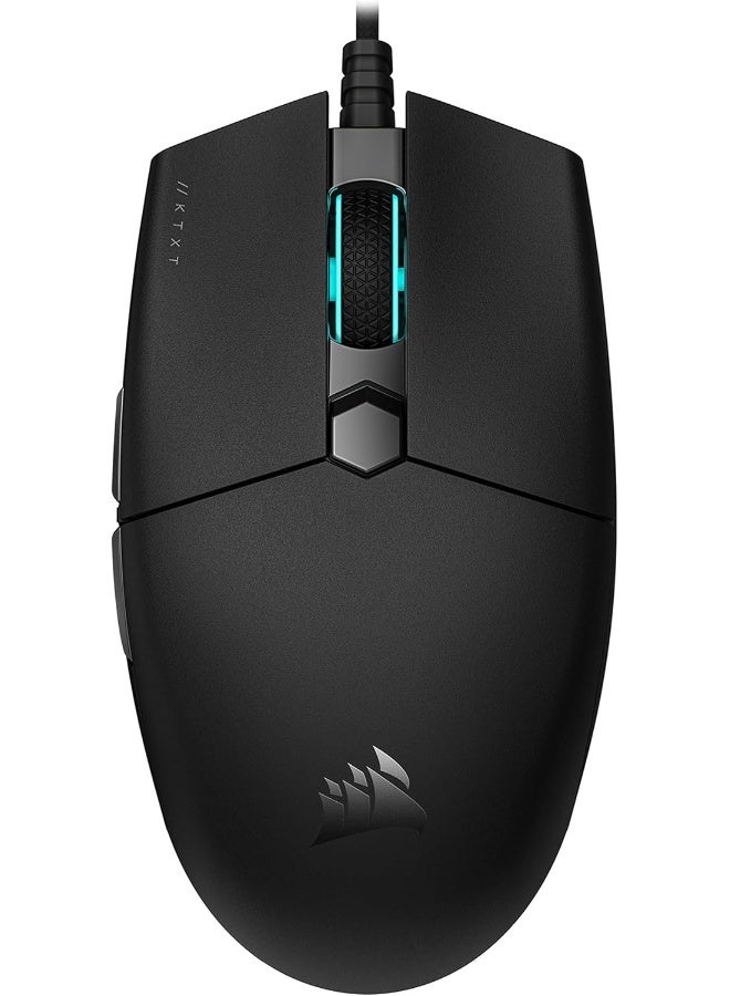Katar Pro Xt Ultra-Light Gaming Mouse- 18K Dpi Pixart Optical Sensor- RGB Scroll Wheel Lighting- 6 ProgRAMmable Buttons- Lightweight Paracord Cable