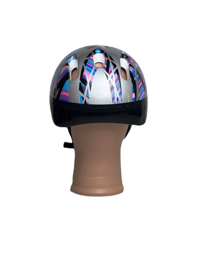 SportQ - SportQ Children's Helmet, Adjustable to Wear While Skiing and Cycling for Children - Multi Color - Image 1
