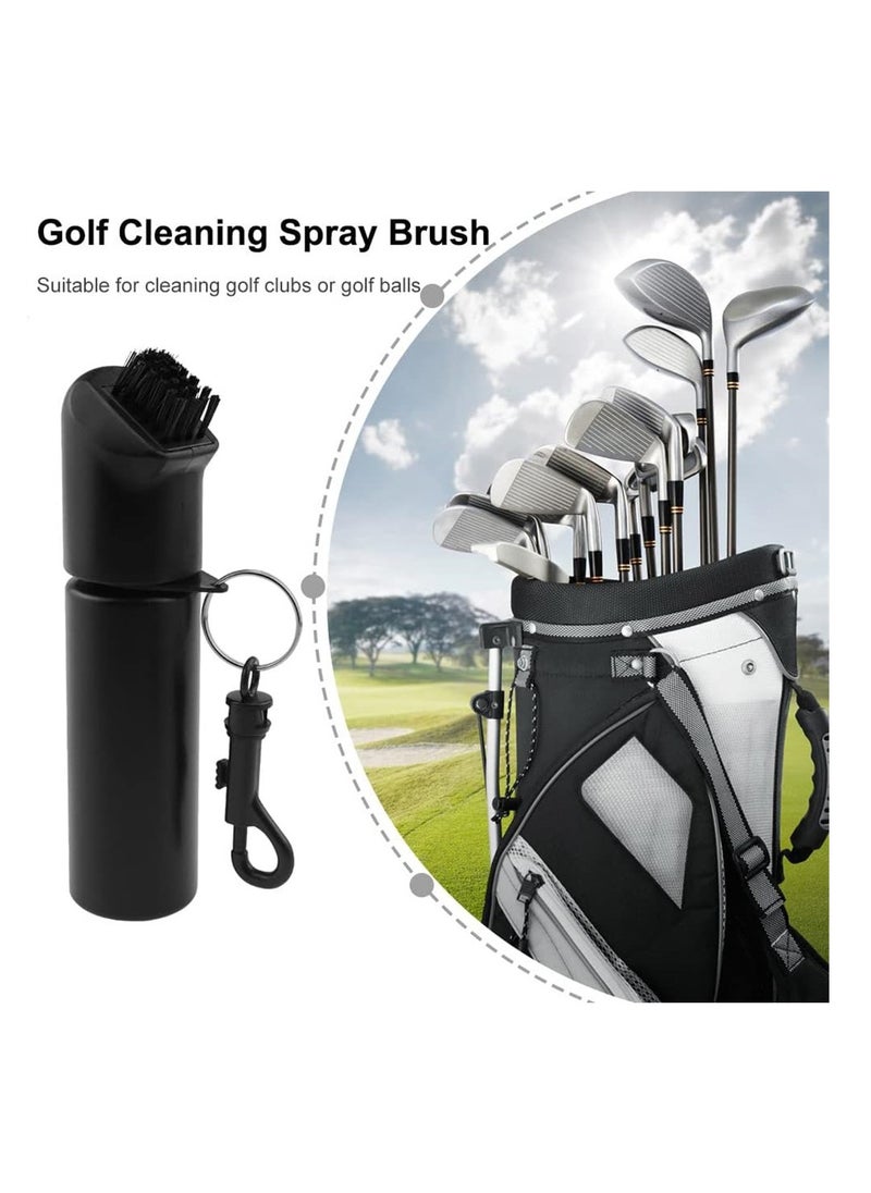 SYOSI Golf Club Cleaning Brush, Groove Cleaner Professional Golf Clean Accessories with lip, Black Golf Club Maintenance Care Tool, Extrusion Water Bottle Cleaner 17*4 cm  - Image 5
