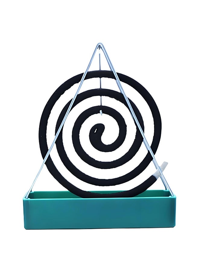 Iron Plastic Mosquito Coil Holder & Incense Burner Frame Incense Holders Coil Modern Repellent Incense Rack For Household Bedroom Patio