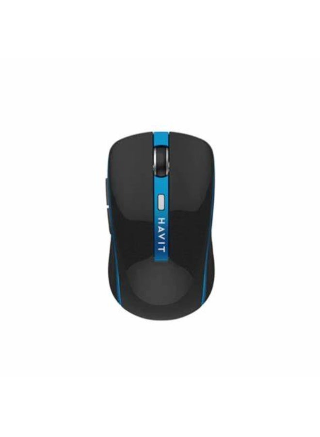 havit MS951GT Wireless Mouse With It's Symmetrical Left And Right Ergonomics, Comfortable Grip And Not Easy To Fatigue, HVMS-MS951GT-BS - Image 1