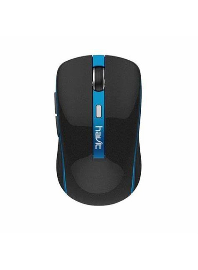 havit MS951GT Wireless Mouse With It's Symmetrical Left And Right Ergonomics, Comfortable Grip And Not Easy To Fatigue, HVMS-MS951GT-BS - Image 3