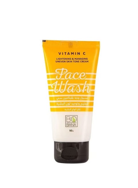bobana VITAMIN C face wash 50ml