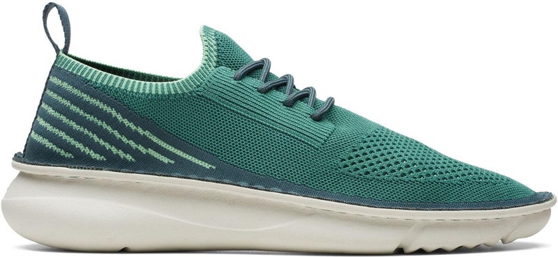 Clarks Men's Origin2 Sneaker, Green Knit, 12 - Image 2