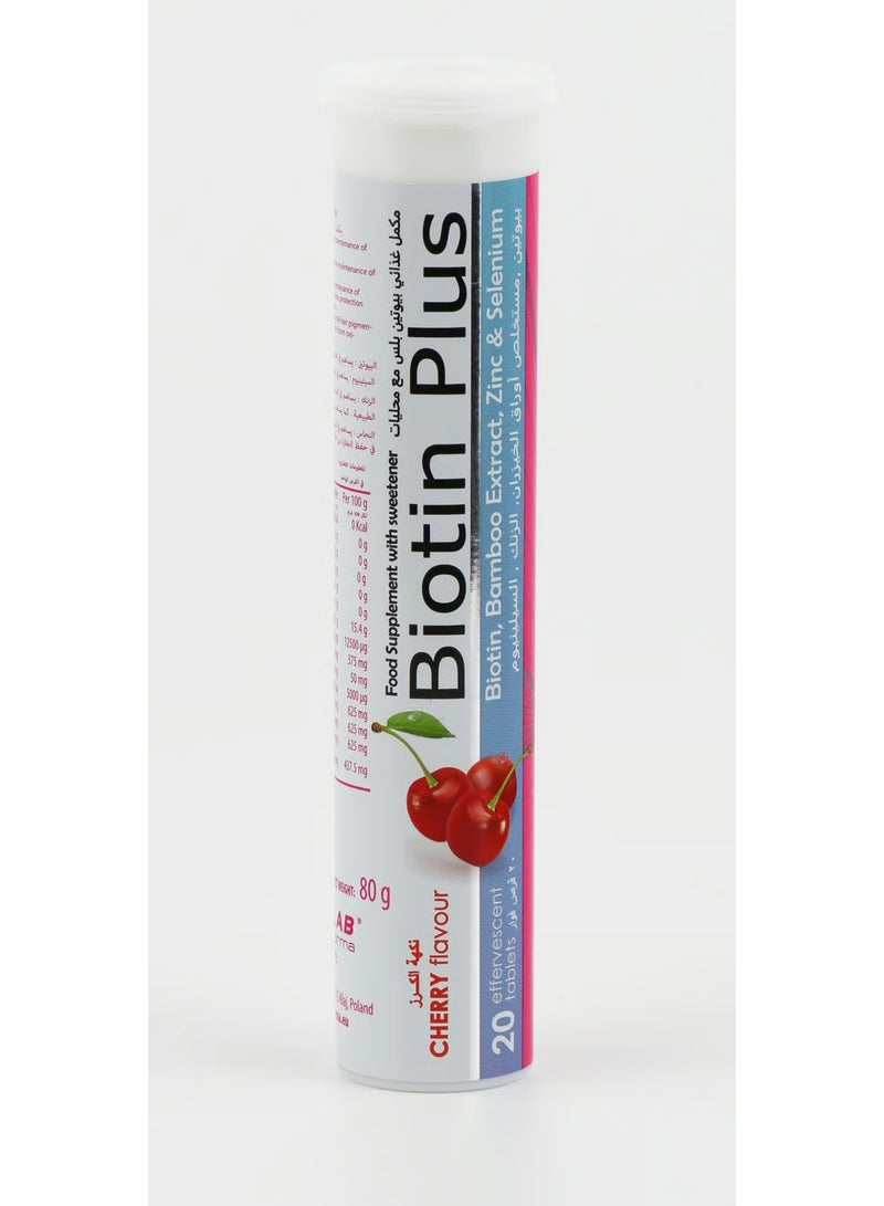 Active Lab Biotin Plus 20 Effervescent Tablets