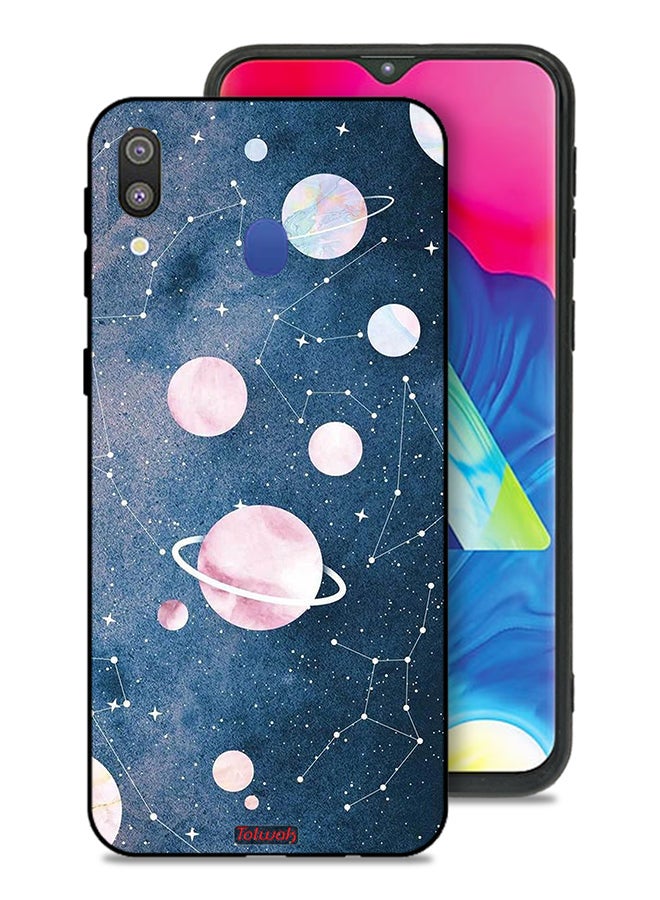 Tolwak Samsung Galaxy M20 Protective Case Cover Space Art - Image 1