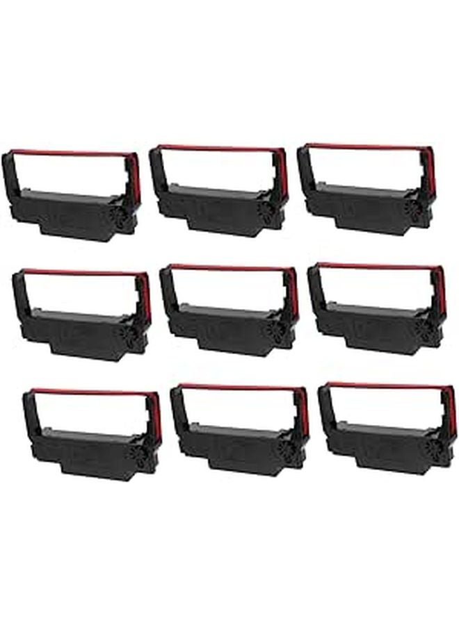 24pcs Black And Red Cash Register Ink Ribbon Replacement For TM Printer Anti Clogging - Image 1