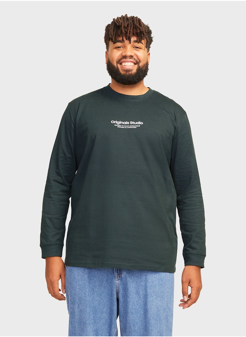 JACK & JONES - Plus Size Logo Sweatshirts - Image 1