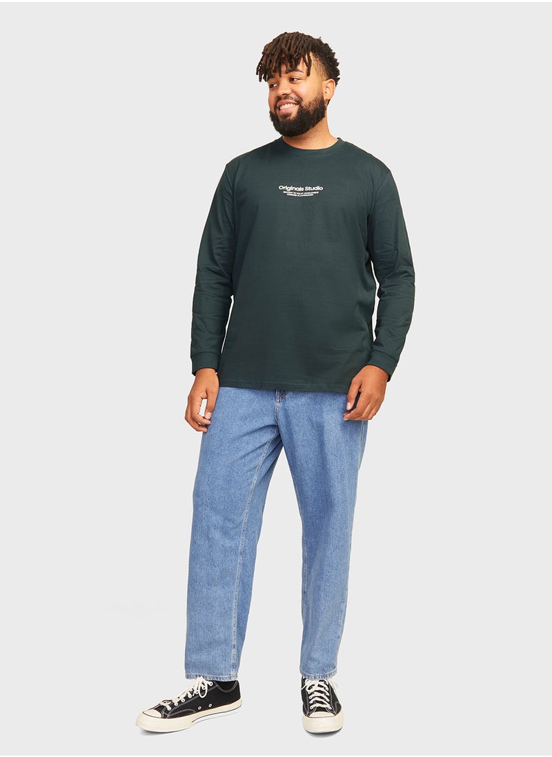 JACK & JONES - Plus Size Logo Sweatshirts - Image 1