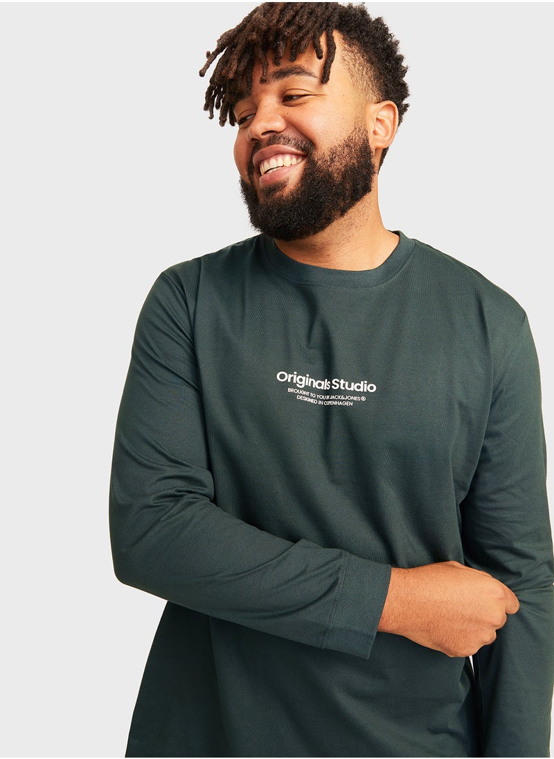 JACK & JONES - Plus Size Logo Sweatshirts - Image 1