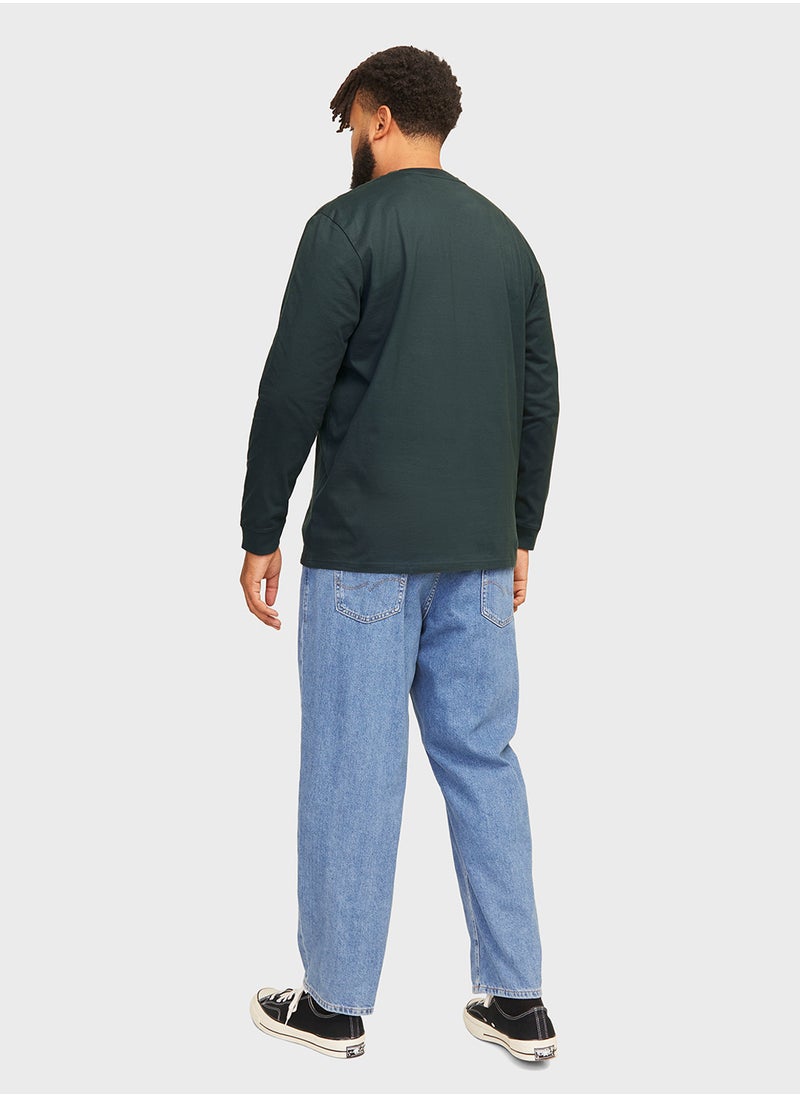 JACK & JONES - Plus Size Logo Sweatshirts - Image 1