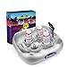 FEEBRIA Inflatable Floating Drink Holder for Pool Party Beach hot tub Silver - Image 3