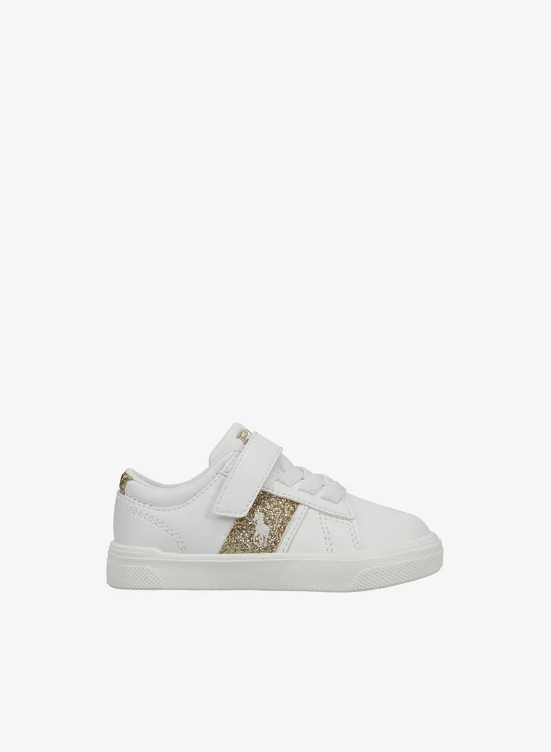 بولو رالف لورين FRAZIER PS Logo Embroidered Velcro Sneakers