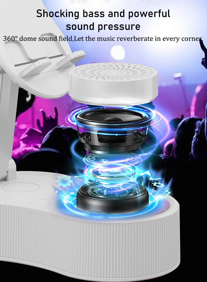 YH-Sound integrated rotating mobile phone holder with lifting function - Image 3