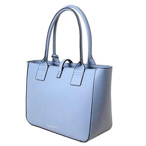 Accessorize London Women's Blue Faux Leather Multi Function Workbag| Spacious Compartment| Latest| Fit for Office Bag, College, Travel Use. - Image 2