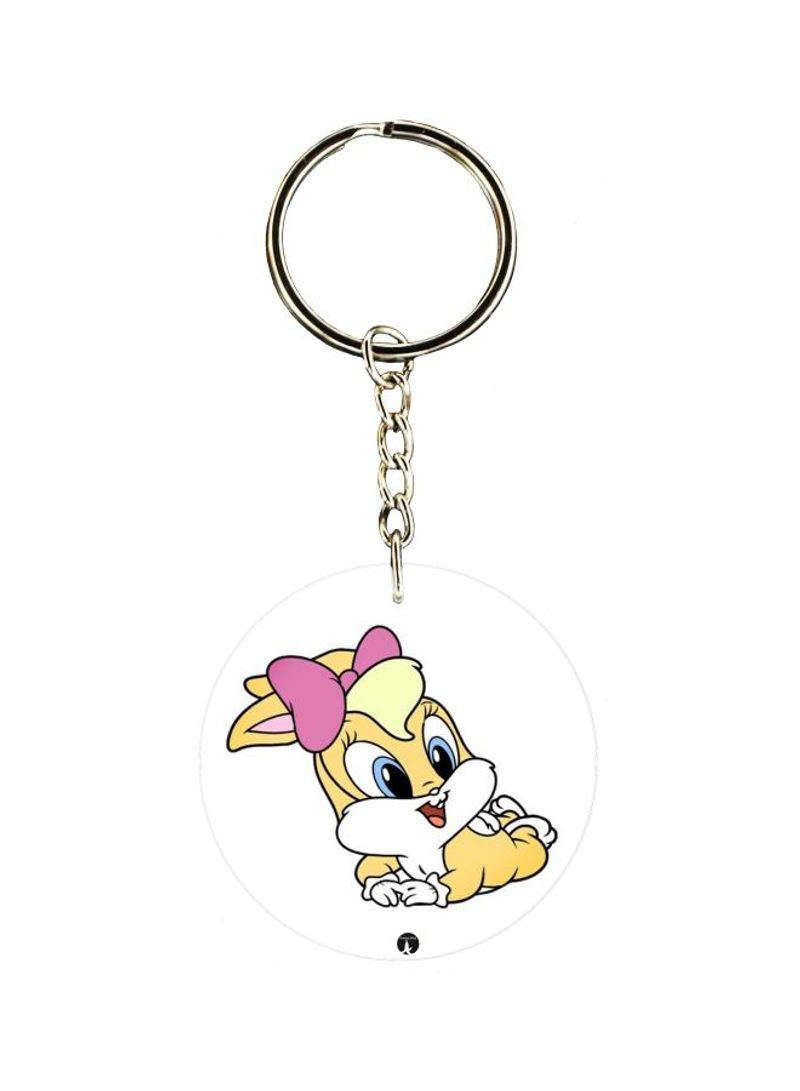RKN Cartoon Character Printed Keychain