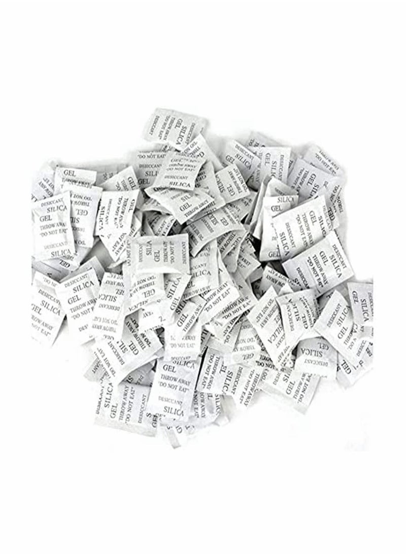 HomarKet - 100 Packs Food Grade Dessicant Silica Gel 3 Gram - Image 1