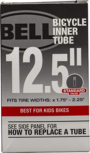 BELL 12-1/2-Inch Universal Inner Tube, Width Fit Range 1.75-Inch to 2.25-Inch, Black - Image 1