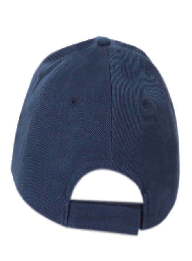 ILU Cap for Men Women Topi Unisex Head Branded Boy's Girl's Caps Adjustable Strap Summer Sports Cricket Gym Dance Cotton Free Size Woolen Fashion Baseball Hip hop Helmet Winter Snapback (Blue) - Image 5