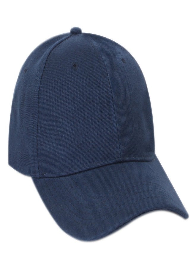 ILU Cap for Men Women Topi Unisex Head Branded Boy's Girl's Caps Adjustable Strap Summer Sports Cricket Gym Dance Cotton Free Size Woolen Fashion Baseball Hip hop Helmet Winter Snapback (Blue) - Image 4