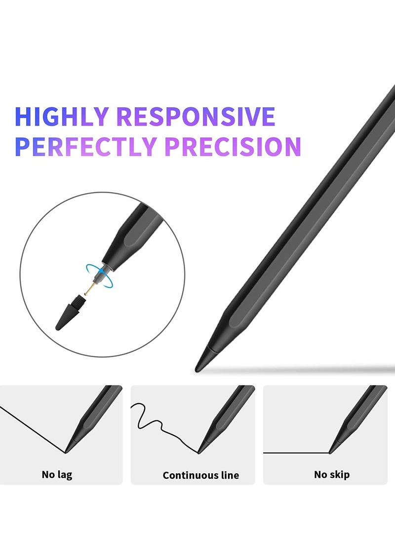 ELTRAZONE Stylus Pen for iPad 10th/9th/8th generation with Palm Rejection, Pencil for iPad Compatible with iPad Pro 11/iPad Pro 12.9/iPad 6th/7th/8th/9th/10th/iPad Mini 5th/6th/iPad Air 3rd/4th/5th - Image 5
