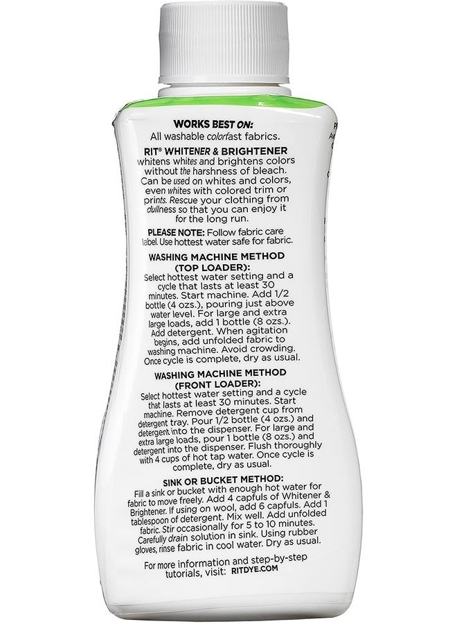 علاج صبغة الغسيل المبيض والمشرق، 8 أونصة سائلة