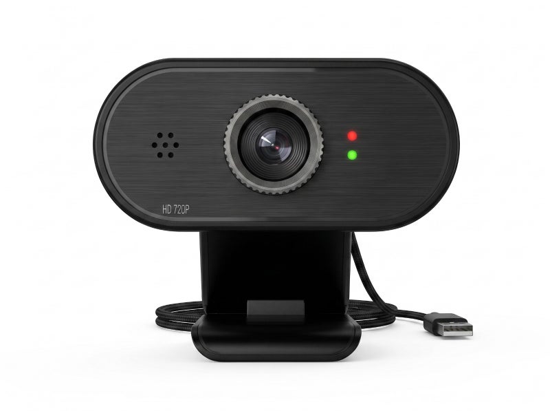 T-Dagger Eagle HD 720P Webcam with Built-in Microphone, Black, Suitable for Live Streaming, Meetings, and Distance Learning, Supports Plug & Play, Model TGW620